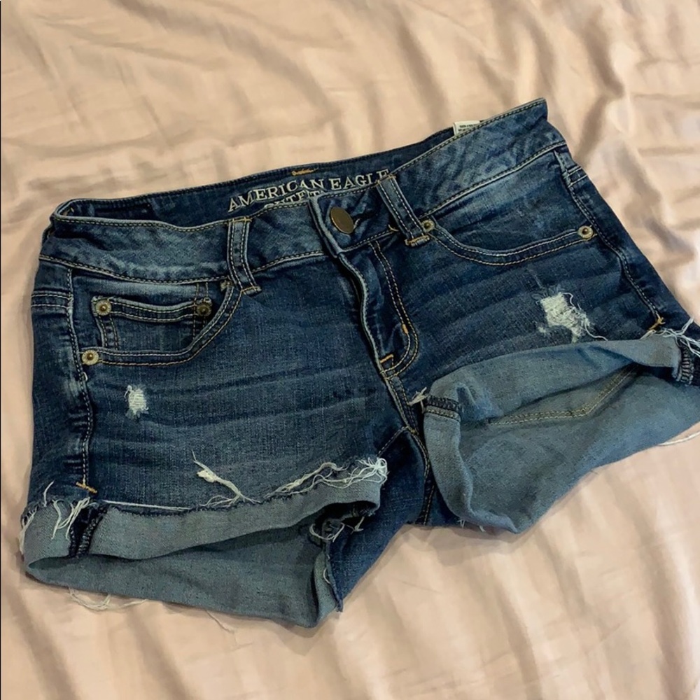 American Eagle Stretchy Jean Shorts